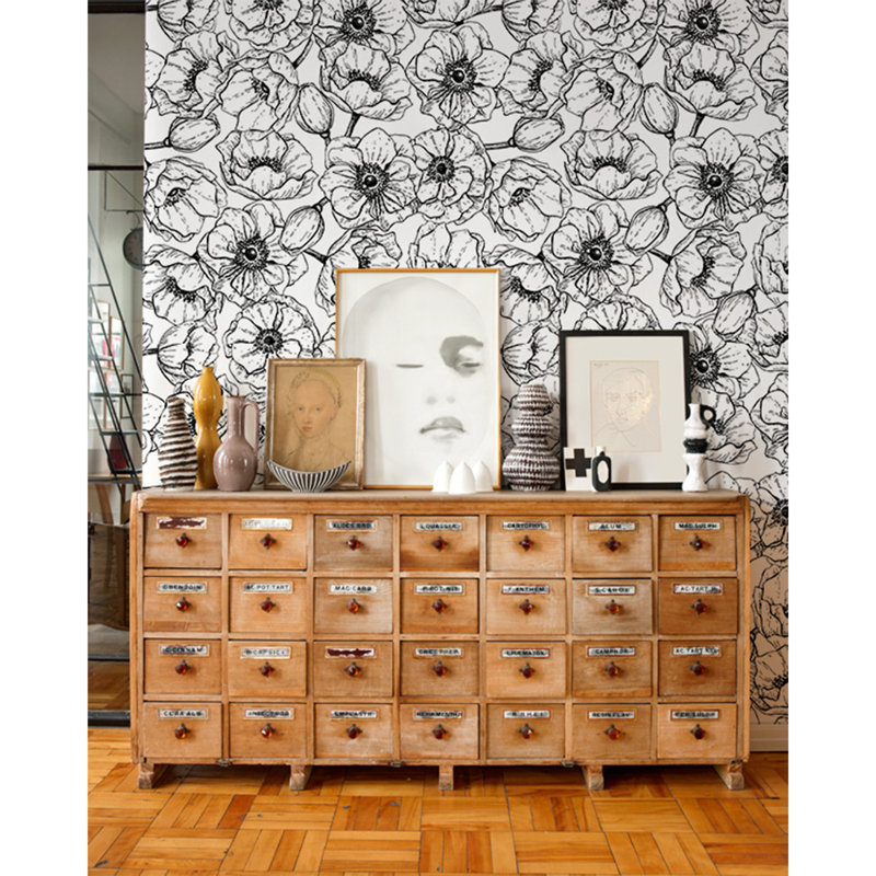 Buchananjr 2.5m x 2.5m Matte Wallpaper Roll, 208 x 146cm
