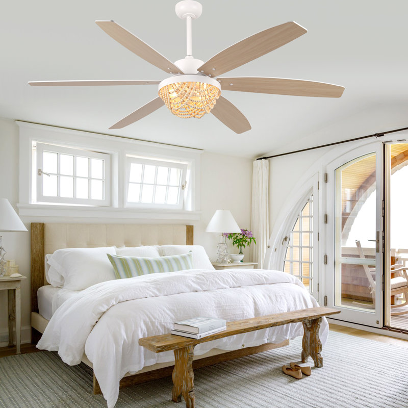 Ventilateur de plafond 65 po Boho