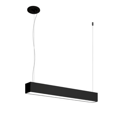 F55 LED Suspended Light, 3000K, Extended Mount