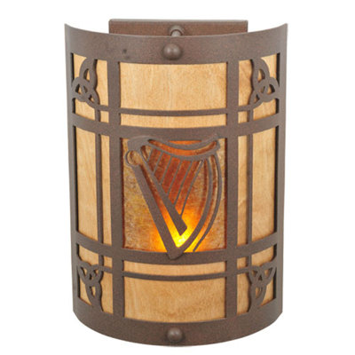 Rustic Lodge 2 - Light Flush Mounted Sconce