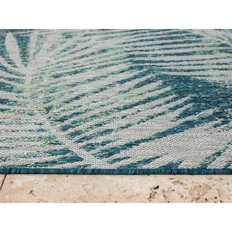 Larde Flatweave Indoor Rug, Rectangle 7'7" x 10'
