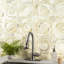 Selene Oro Galleria 10 in. x 10 in. Polished Marble Mosaic Floor and Wall Tile