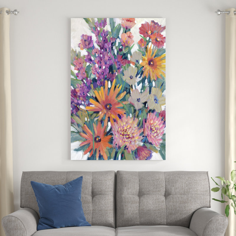 " Spring in Bloom II " by Timothy O' Toole Painting, 48" H x 32" W x 1.25" D
