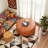 Upholstered Round Ottoman