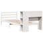 Bookcase Bed Without Mattress Solid Wood Pine-675150933-675150930