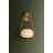 Decker 8" 1-Light Cloud Glass Wall Sconce