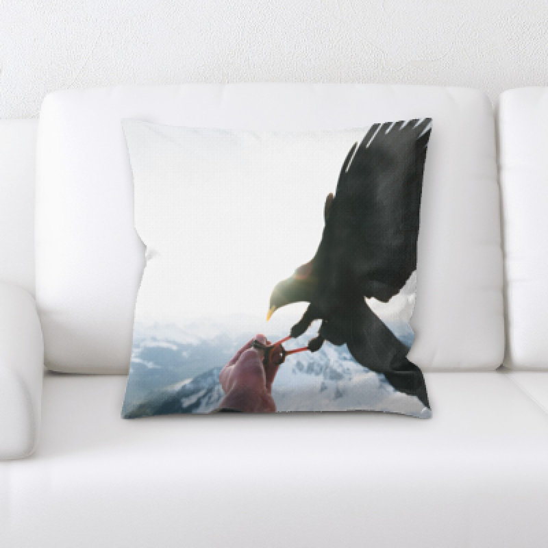 Microsuede Throw Pillow
