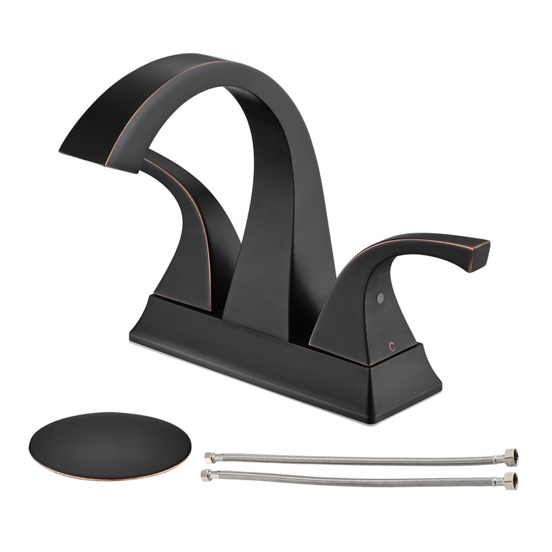 Centerset 2-handle Bathroom Faucet, Oil Rubbed Bronze