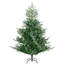 Arbre de Noël artificiel à ouverture automatique 6 pi avec 795 branches, base en acier, branches faciles à façonner