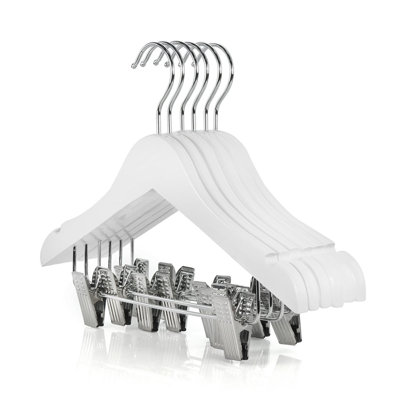 Baileyville Manufactured Wood Hangers With Clips
