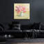 «Tulipes and Hyacinths On White» par Danhui Nai, art mural en verre acrylique-1592119276