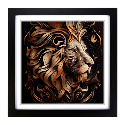 LionNo.1 - Framed Print