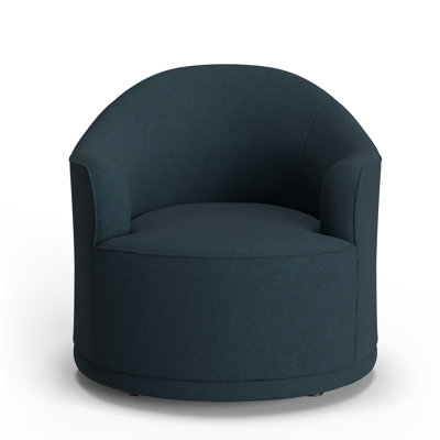 Rumi Upholstered Swivel Barrel Chair