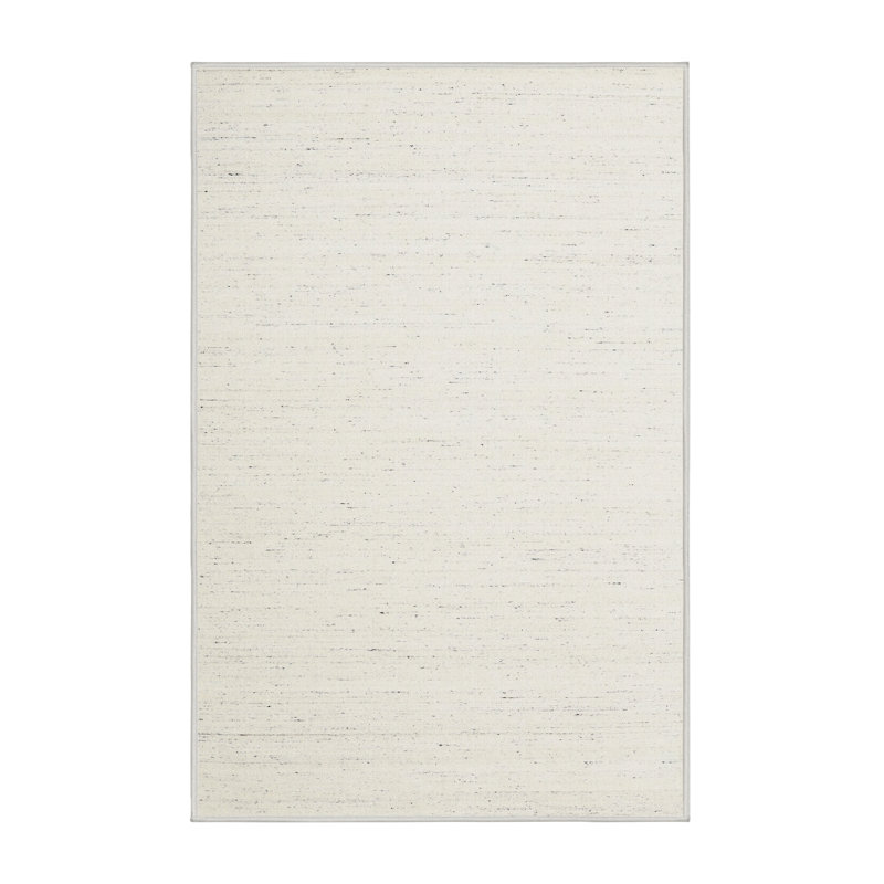 Tapis contemporain gris, Rectangle 5 pi x 7 pi