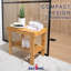 Banc de douche en bambou 15,5 "