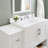 Stovall 43 Inch Single Vanity with Integrated Top and Sink with Mirror-1118531532