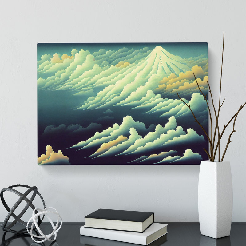 Dazzling Cloudy Sky - Wrapped Canvas, 35cm H x 50cm W x 3cm D