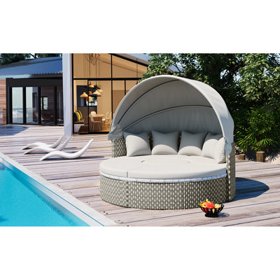 30.29 " W Patio Daybed