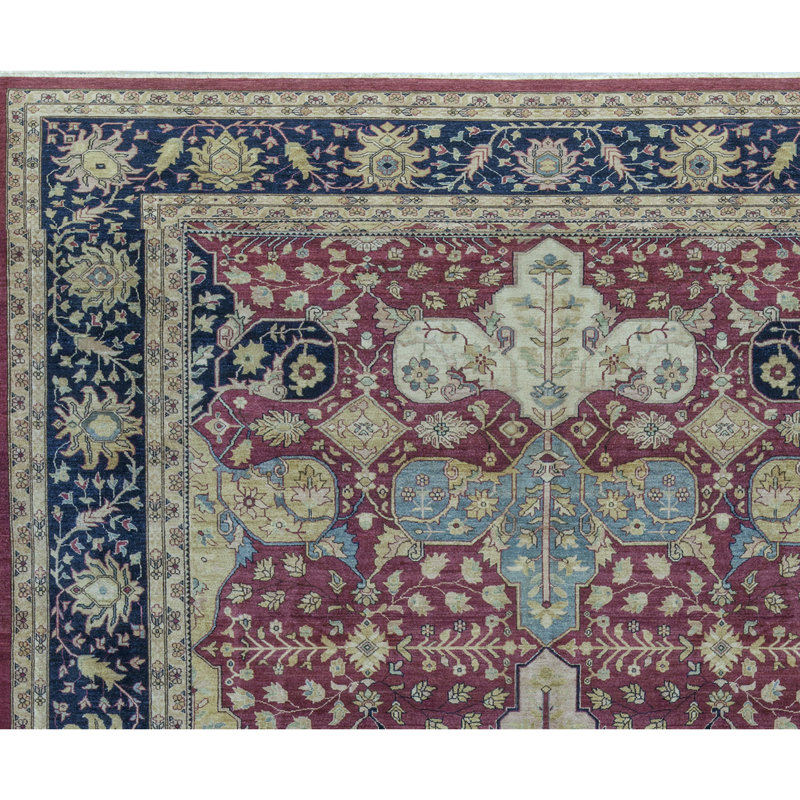 Sultanabad Hand Woven Wool Oriental Area Rug