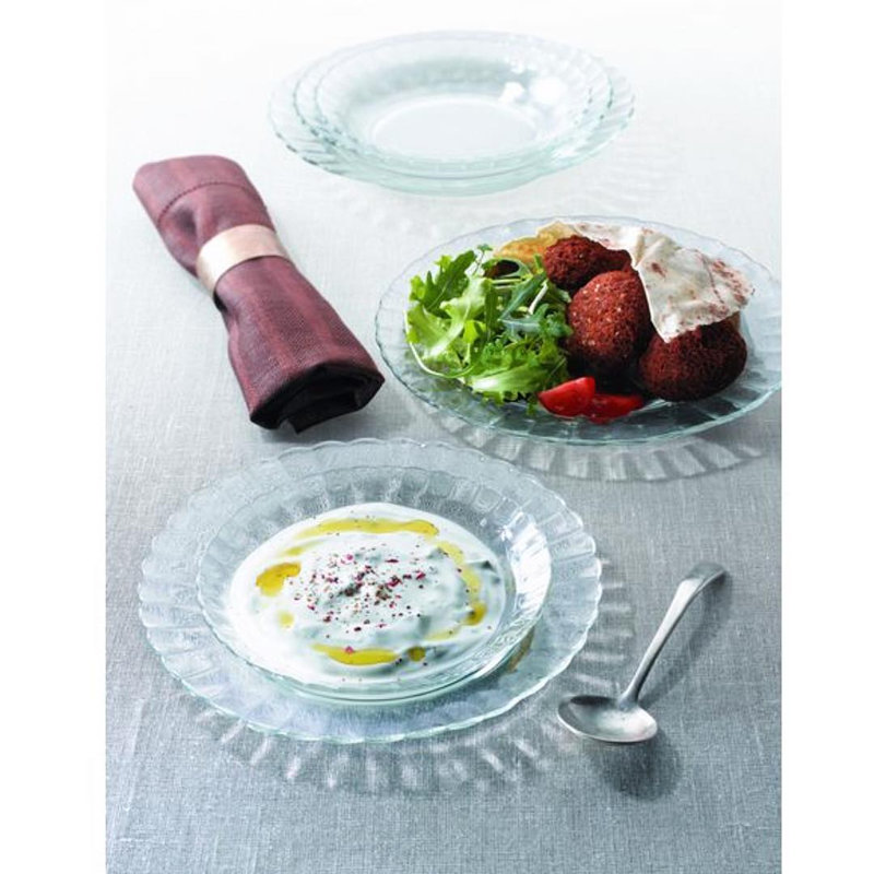 Assiette à dessert 20,5 cm Red Barrel Studio® Paris