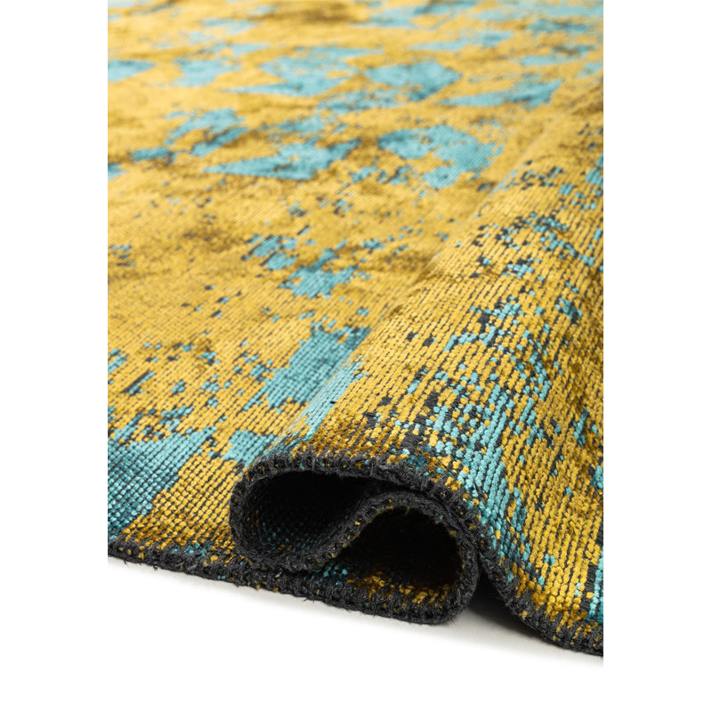 Rapture Abstract Area Rug, Rectangle 9'10" x 14'