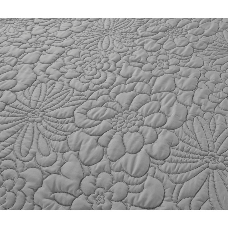 3d Embossed Chunky Floral Pattern Duvet Set, 200 x 200 cm
