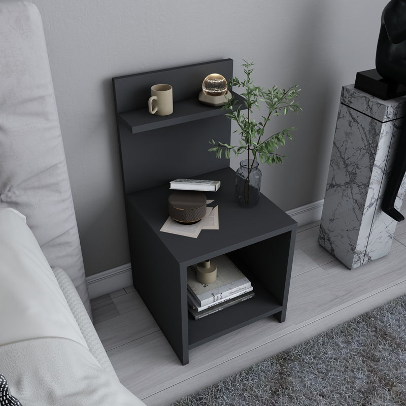 Table de chevet Ullman, Anthracite