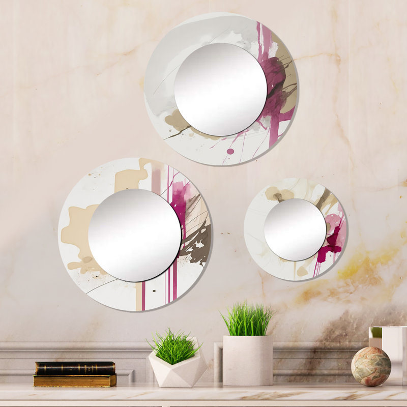 Devan Metal Round Mirror