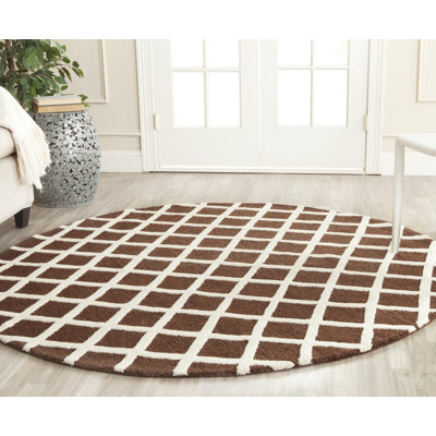 Sanyla Hand Tufted Wool Geometric Rug