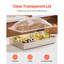 Plateau de comptoir pour distributeur de condiments avec couvercle