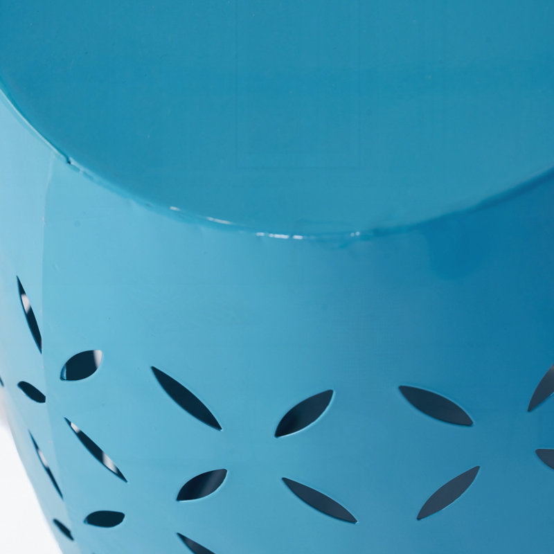 Outdoor Side Table, Blue