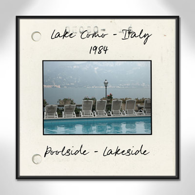 Travel Slide Collection "Lake Como, Italy" Print