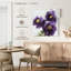 Harnek mauve en fleurs I-109230031