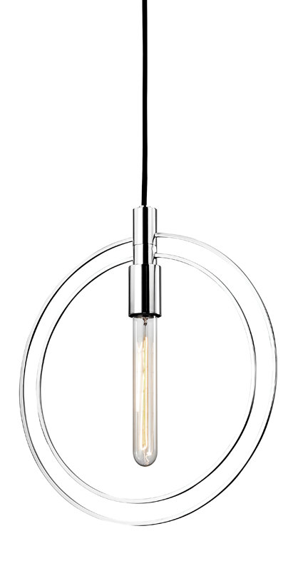 Masonville 1 - Light Pendant, Polished Nickel