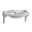 Whitehaus Collection Isabella 22.125'' Whie Vitreous China Oval Wall Mount Bathroom Sink with Overflow-198299772