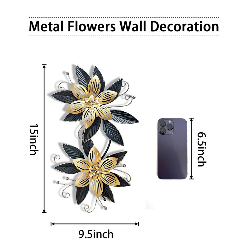 Décoration murale 15 '' 15 po