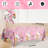 Hello Kitty Tablecloths Rectangular, 3pcs Hello Kitty Table Cover
