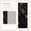 Papier peint floral foncé avec rose et feuille pelez et collez luxe décoration murale décor botanique Moody