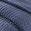 Courtepointe 3 pièces double / grand bleu marine - Microfibre, rembourrage en coton, réversible, améliore l'hygiène de la literie et l'apparence réversible pour plus de durabilité-129844888-129844884