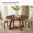 Allijah 54" Solid Wood Round Dining Table-783743069