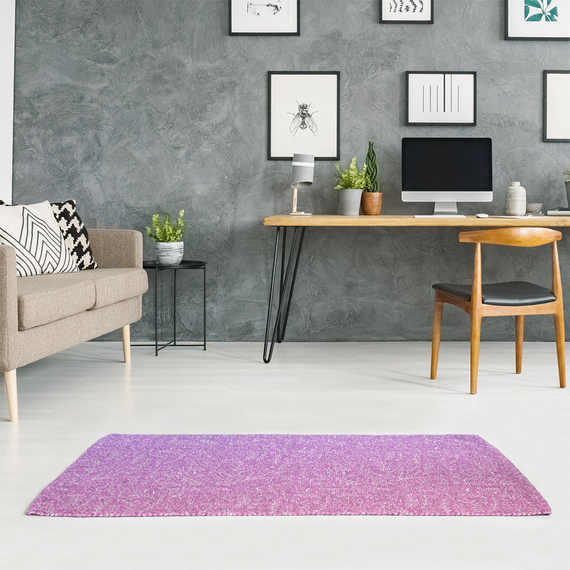 Chenille Floral Indoor Rug, Rectangle 4' x 6'