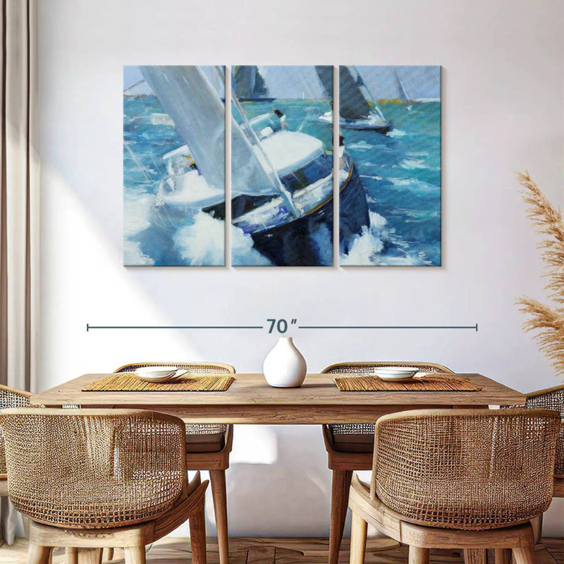 Mehar White Water, 36" H x 57" W