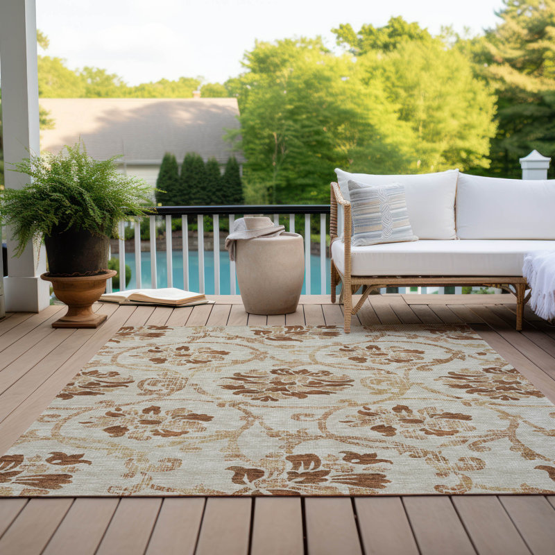 Stefanni Floral Indoor Rug, Rectangle 3' x 5'