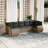 Vidaxl Garden Sofa Set Gray