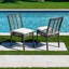 Chaise de patio empilable avec coussin Westerman-28018431