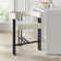 Colrain 24" Upholstered Velvet Solid Back Counter Stool