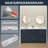 60" Solid Surface Backsplash In White
