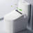 12" Rough-In Household Semi-smart Siphon Toilet with Water Tank