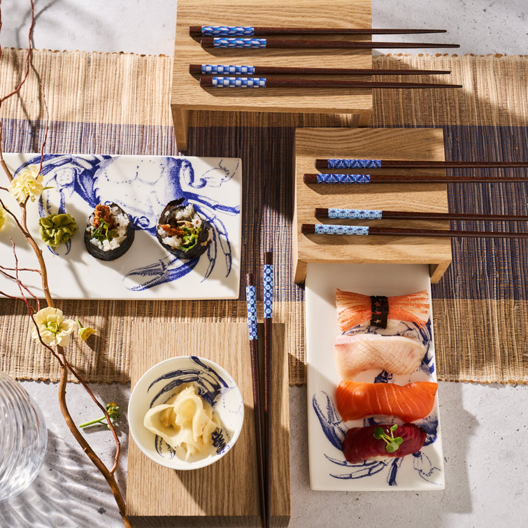 Lucy Sushi Tray (Set of 2) Caskata