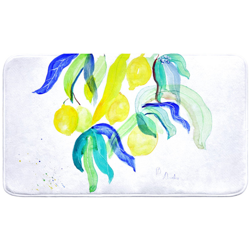 Tapis de bain Lemon Tree, L 30 po x l 18 po